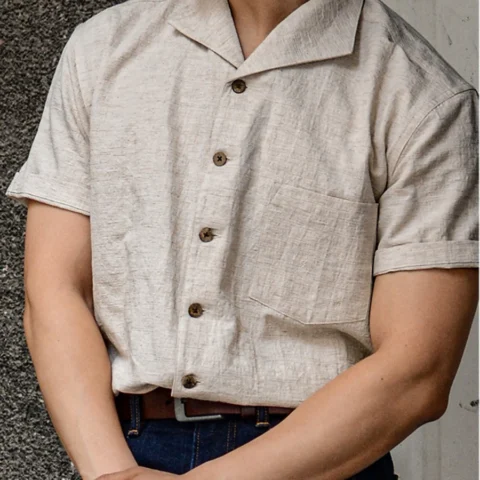Men's Flap Collar